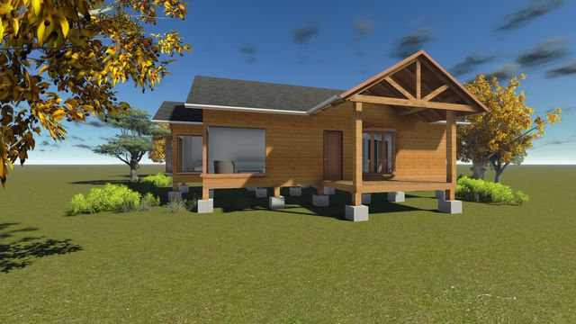 PROYECTO DE CASA EN MATERIALES RECICLABLES..