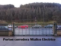 cierre pasaje reja y pórton de corredera electrico